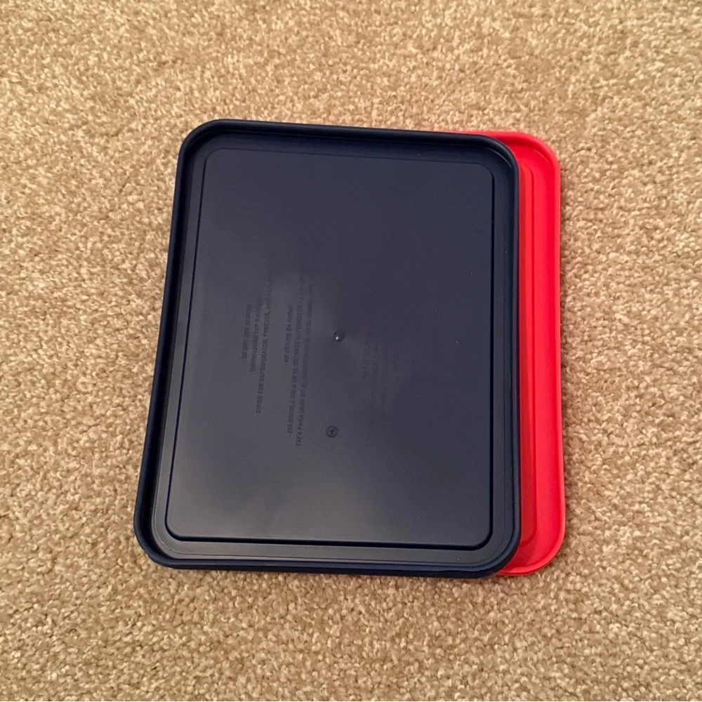 Pyrex 6 Cup Rectangle Lids - 7211 - Picture 2 of 3